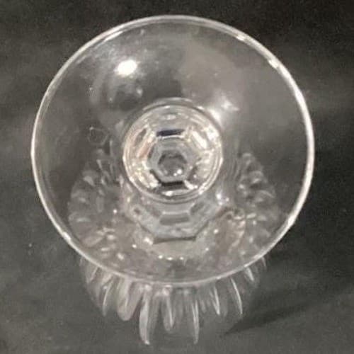 4 Mikasa ARCTIC LIGHTS Crystal 8.5" Iced Tea Glasses Vertical Cuts - Thumbnail 4