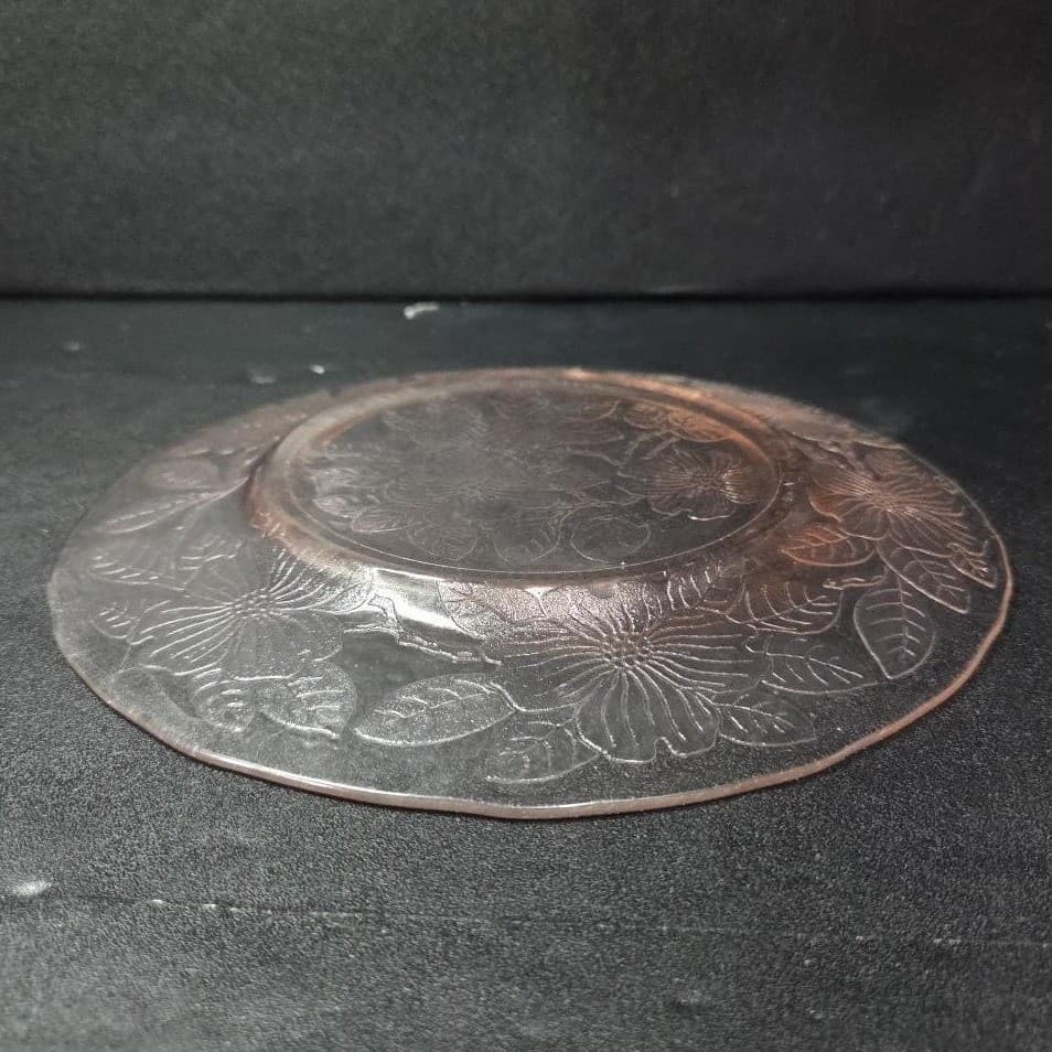 Macbeth Evans Pink Dogwood Salad Plate, Vintage Depression Era Dish, Tableware - Thumbnail 5