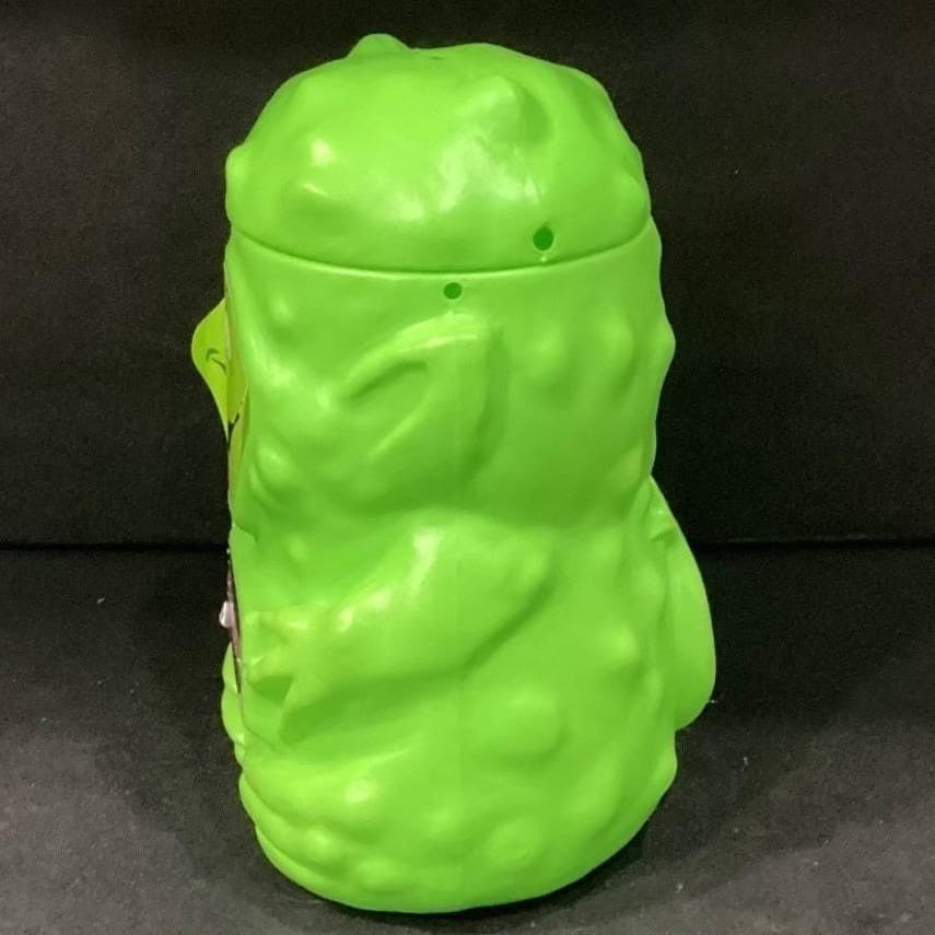 Vtg 1990 "3 MUSKETEERS" Goblin/Monster Green Candy Pail Bucket Blow Mold by MARS - Thumbnail 12