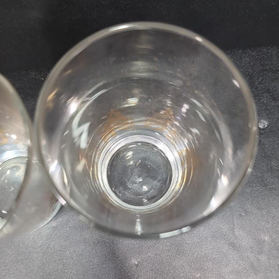 Dansk Golden Pines Highball Glasses, Set of 2, Vintage Tumblers, Drinkware - Thumbnail 6