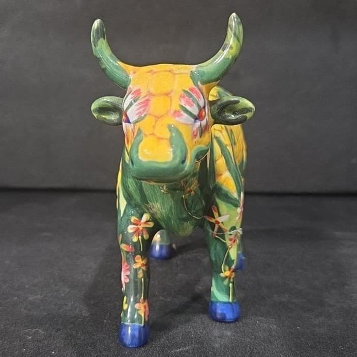 Cow Parade Corn On The Cow Figurine, Westland Giftware, Statue #7335, No Box/Tag - Thumbnail 2