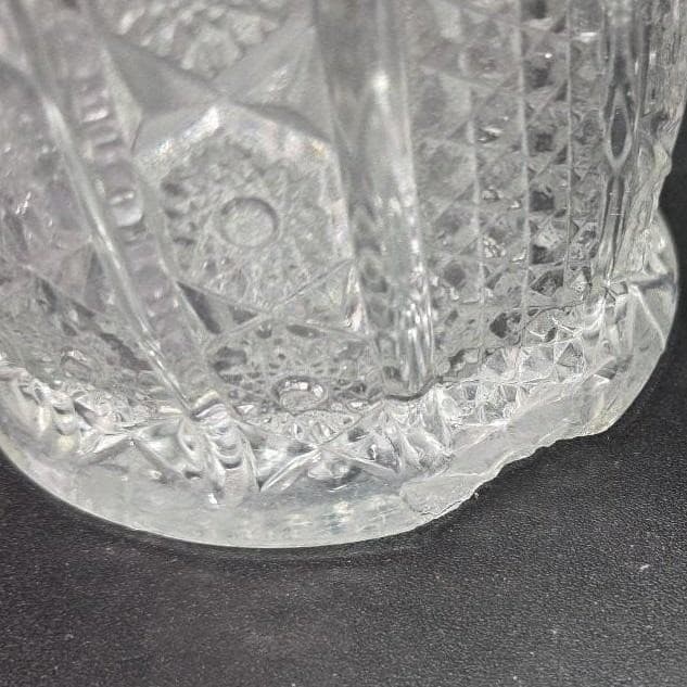 Indiana Glass Paneled Daisy Pitcher, EAPG Pitcher, 32 oz Serveware, Glassware - Thumbnail 4