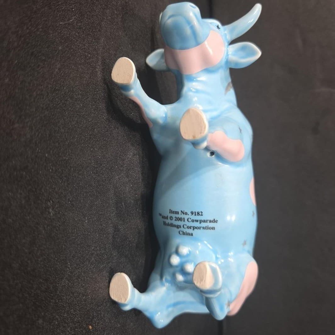 Cow Parade Lullaby Figurine, Westland Giftware, Collectible #9182, No Box/Tag - Thumbnail 8