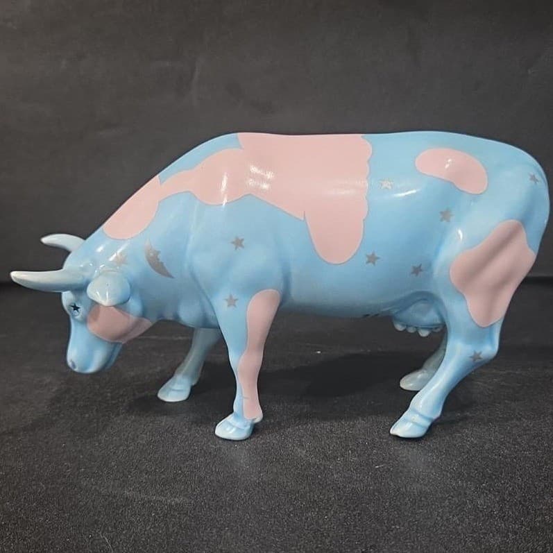 Cow Parade Lullaby Figurine, Westland Giftware, Collectible #9182, No Box/Tag - Thumbnail 6
