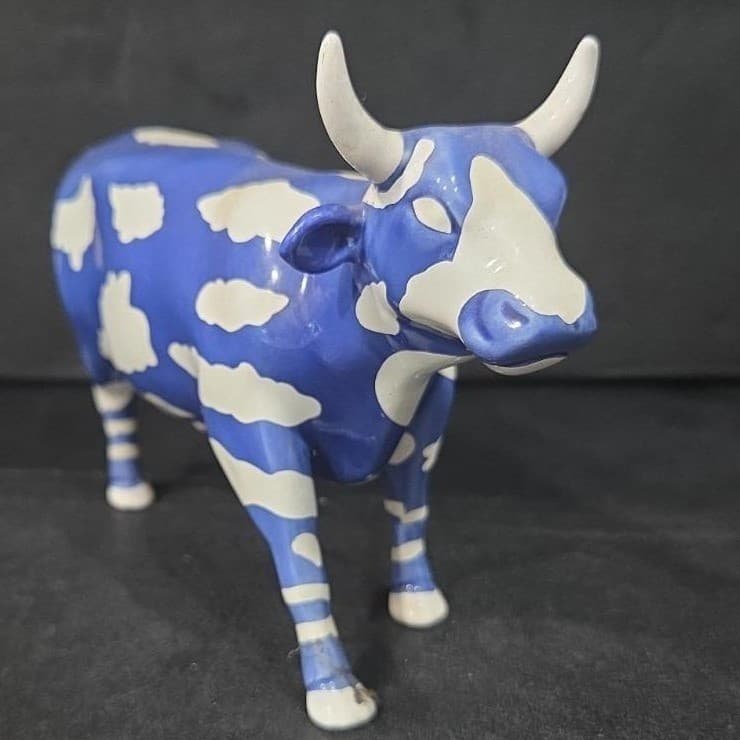 Cow Parade Sky Cow Figurine, Westland Giftware, Collectible #9151, No Box/Tag - Thumbnail 3