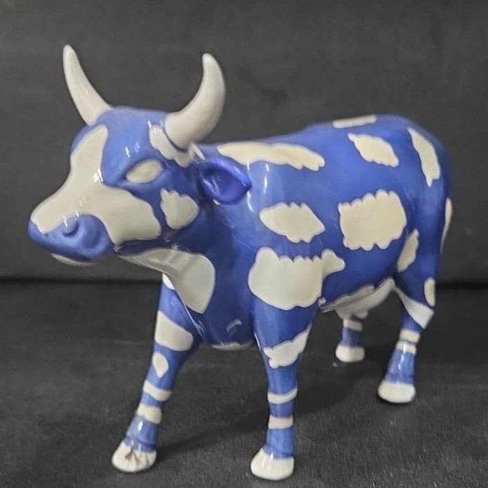 Cow Parade Sky Cow Figurine, Westland Giftware, Collectible #9151, No Box/Tag