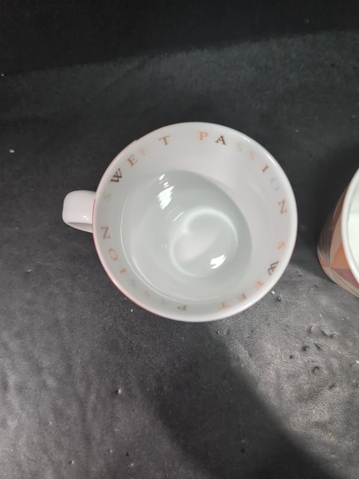 Cheesecake Factory Sweet Passion Mugs, Multicolor Coffee Mugs, Set of 2 Tea Mugs - Thumbnail 6
