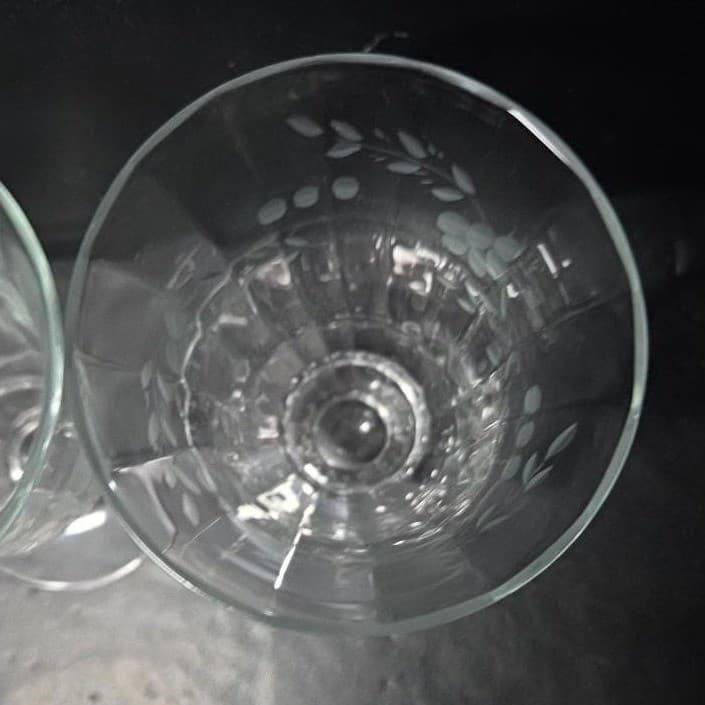 Weston Style Optic Crystal Sundae Glasses, Set of 4, Panel Design Dessert Cups - Thumbnail 7