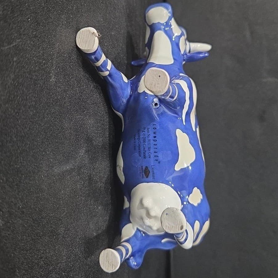 Cow Parade Sky Cow Figurine, Westland Giftware, Collectible #9151, No Box/Tag - Thumbnail 8