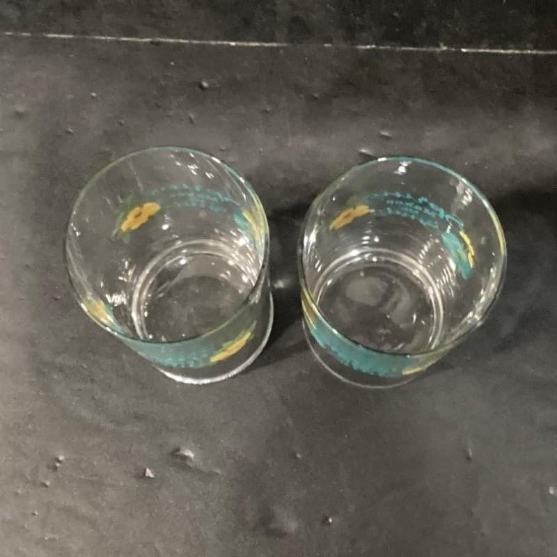 Spring Makes Me Smile Glass Tumblers, Set of 2, Inspirational Glasses, Drinkware - Thumbnail 4