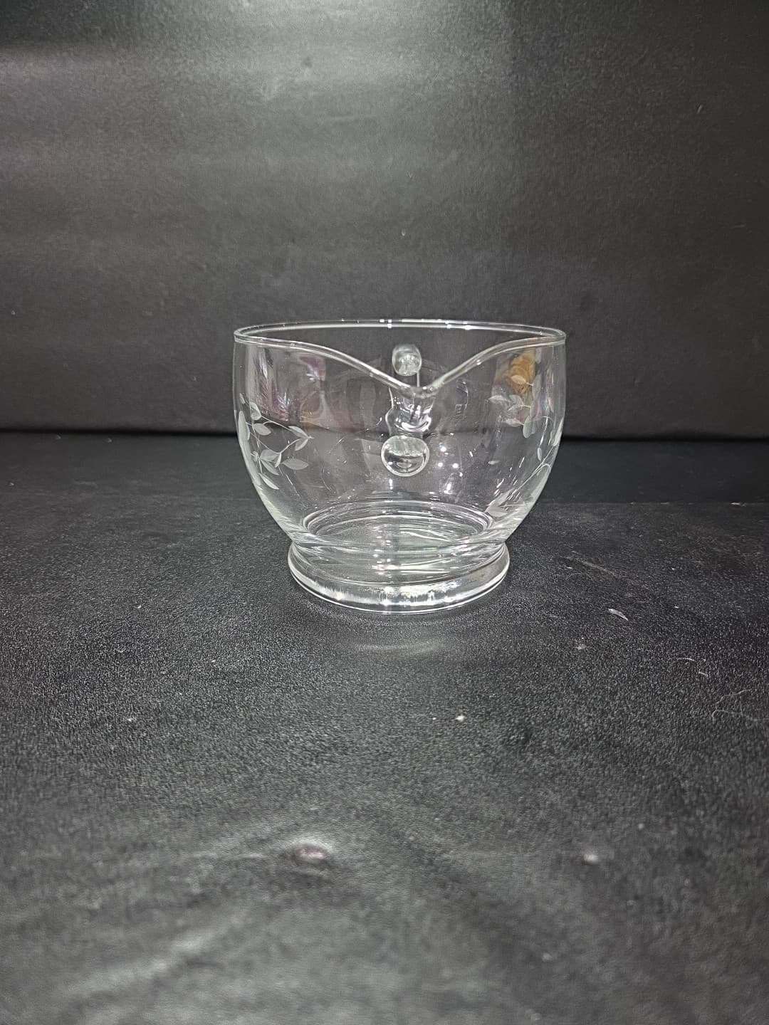 Princess House Heritage Creamer, Vintage Glass Creamer, Retro Crystal Collection - Thumbnail 2