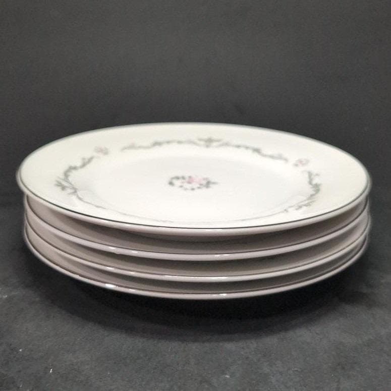 Signature Collection Petite Bouquet Bread Plates, Set Of 4, Floral Tableware - Thumbnail 10