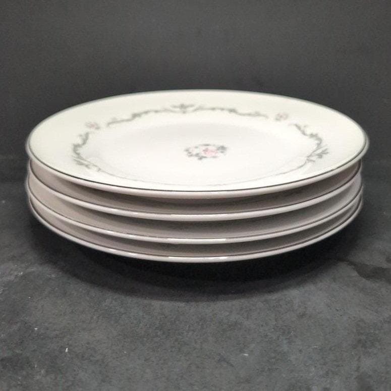 Signature Collection Petite Bouquet Bread Plates, Set Of 4, Floral Tableware - Thumbnail 9