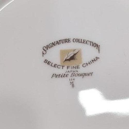 Signature Collection Petite Bouquet Bread Plates, Set Of 4, Floral Tableware - Thumbnail 5