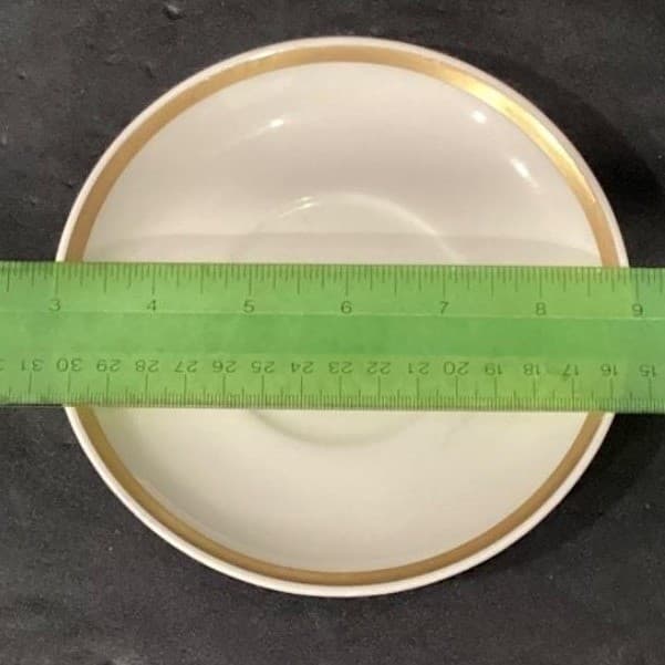 Mayer China Teacup & Saucer, Made For The Forum, Vintage Snake Design Handle - Thumbnail 9