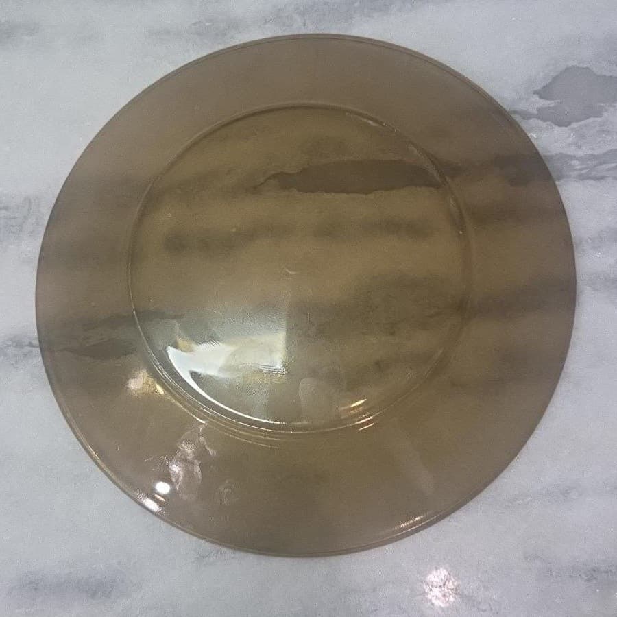 Arcoroc Smokey Brown Dinner Plate, Vintage Tableware, Replacement Dinnerware - Thumbnail 3