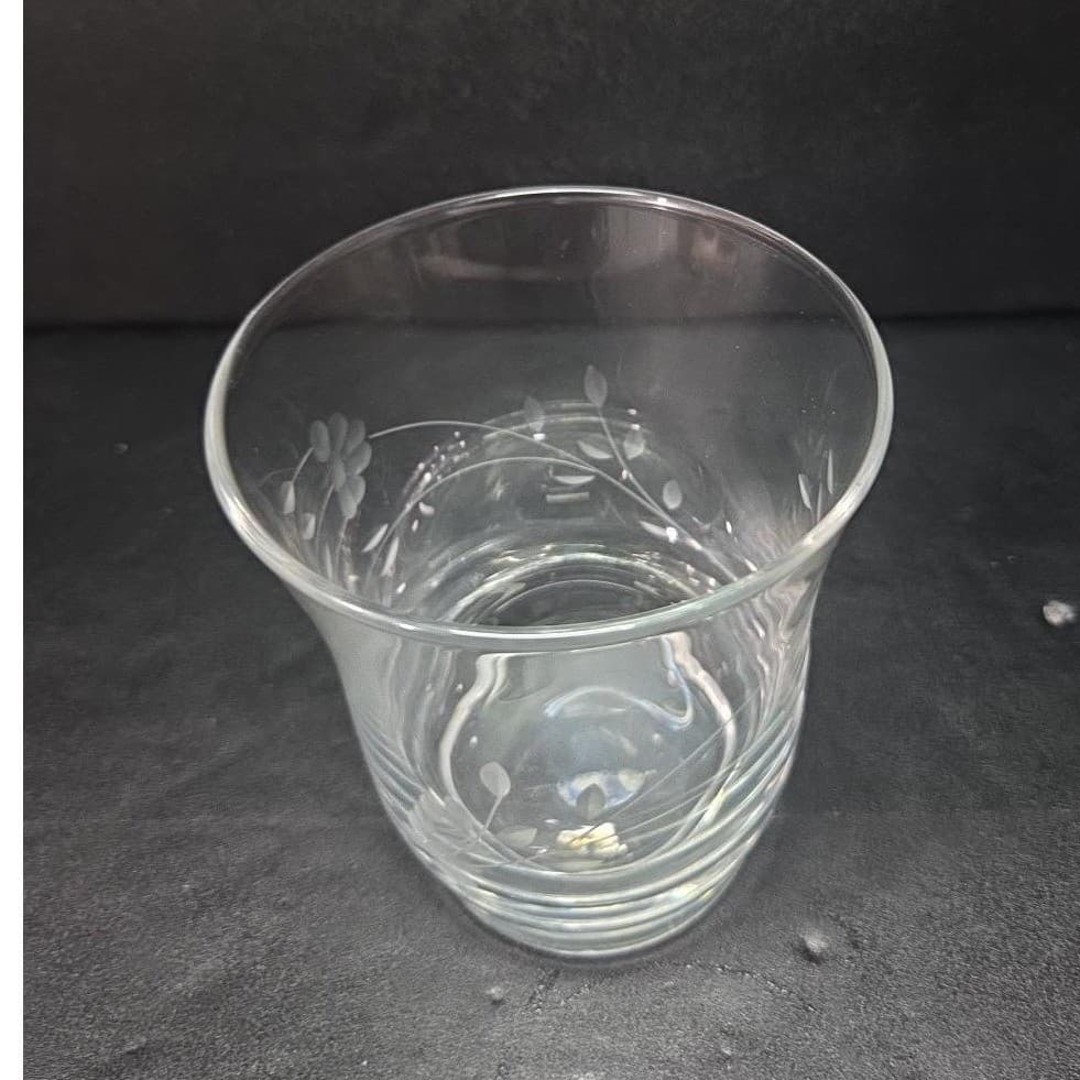 Princess House Heritage Bell Tumbler, Vintage Etched Drinking Replacement Glass - Thumbnail 6