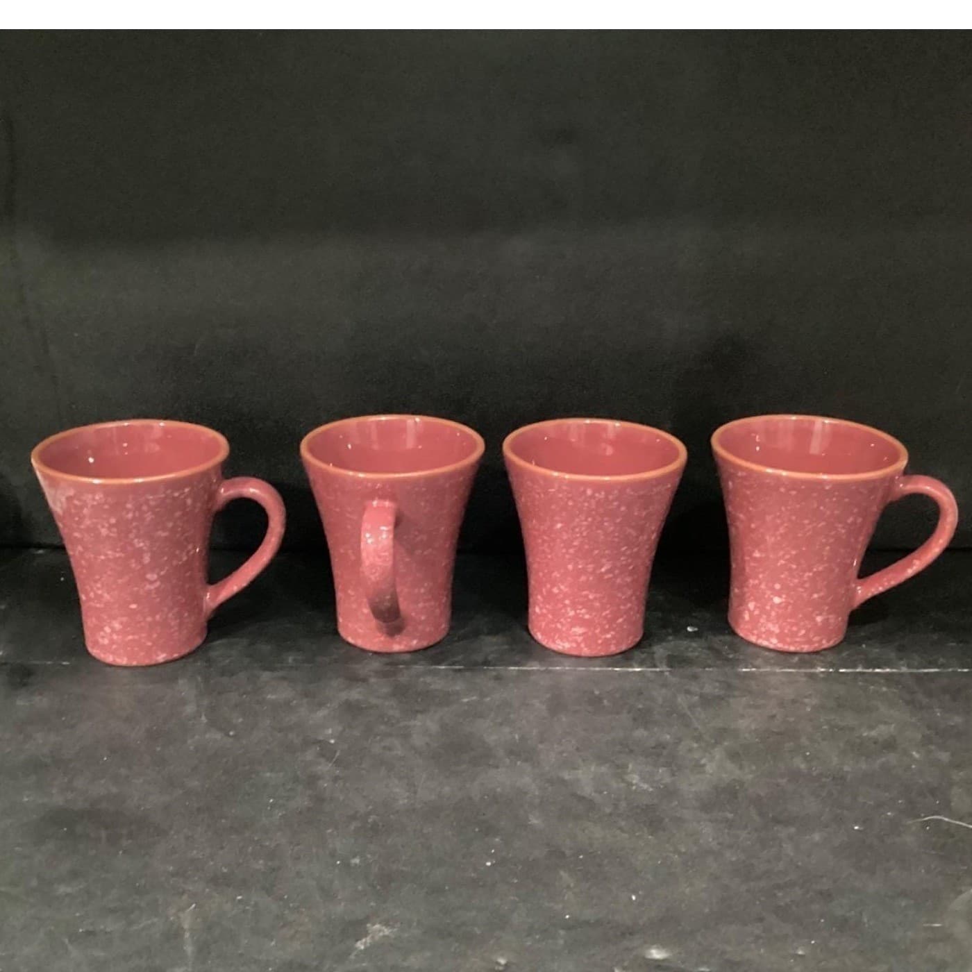 Val Do Sol Speckled Glazed Coffee Cups, Set of 4, Replacement Drinkware Pottery - Thumbnail 9