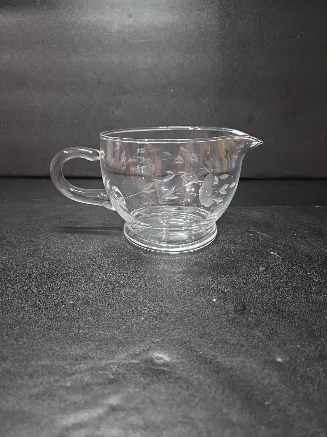 Princess House Heritage Creamer, Vintage Glass Creamer, Retro Crystal Collection - Thumbnail 3