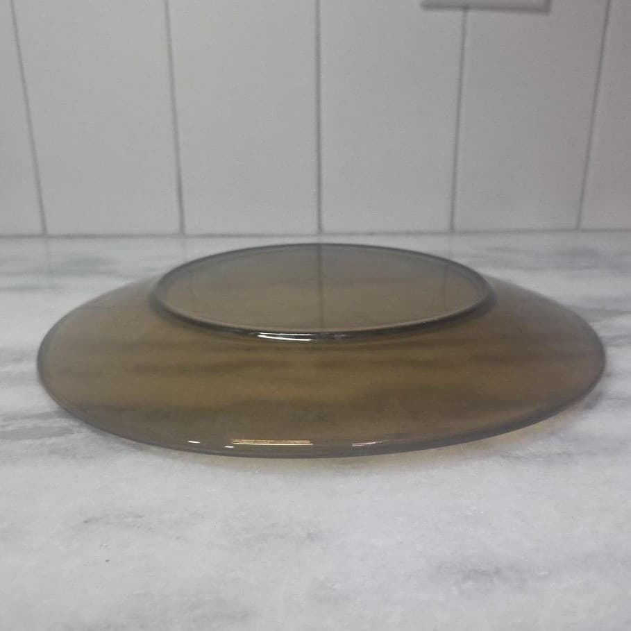 Arcoroc Smokey Brown Dinner Plate, Vintage Tableware, Replacement Dinnerware - Thumbnail 7