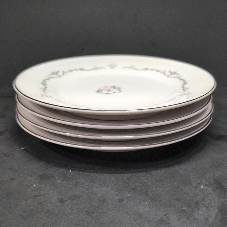 Signature Collection Petite Bouquet Bread Plates, Set Of 4, Floral Tableware - Thumbnail 7