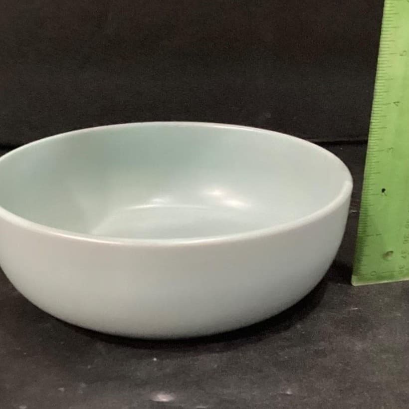 10 Strawberry Street Blue Gray Cereal Bowls, Set Of 2, Minimalist Dinnerware - Thumbnail 6
