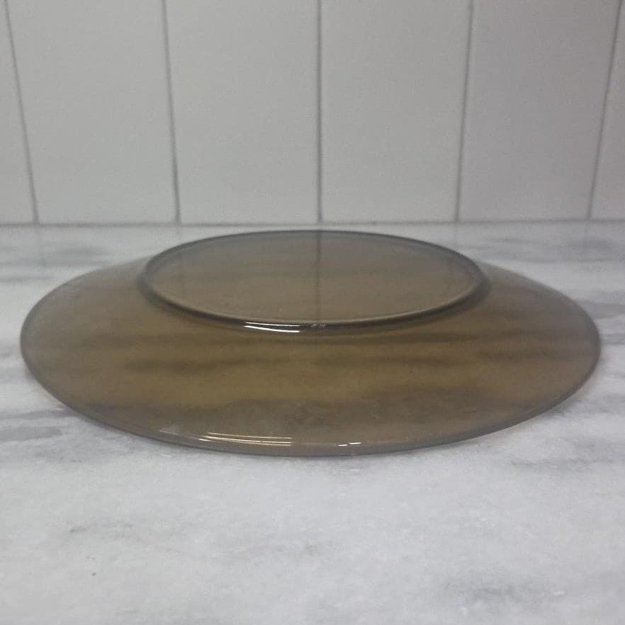 Arcoroc Smokey Brown Dinner Plate, Vintage Tableware, Replacement Dinnerware - Thumbnail 8