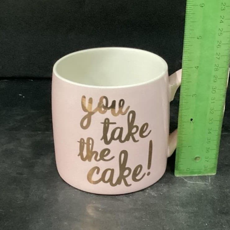 Slant Collection "You Take The Cake" Jumbo Coffee Cup, Replacement Drinkware - Thumbnail 6