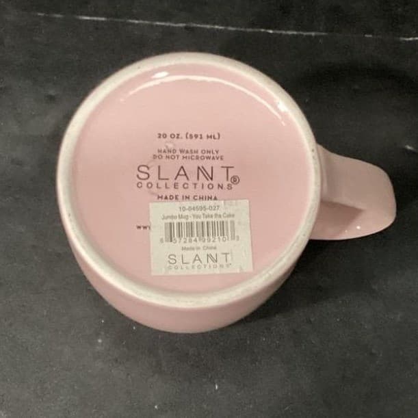 Slant Collection "You Take The Cake" Jumbo Coffee Cup, Replacement Drinkware - Thumbnail 4