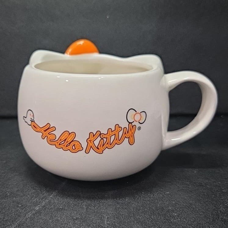 Sanrio Hello Kitty Ceramic Coffee Cup, Silver Buffalo Mug, Replacement Drinkware - Thumbnail 4