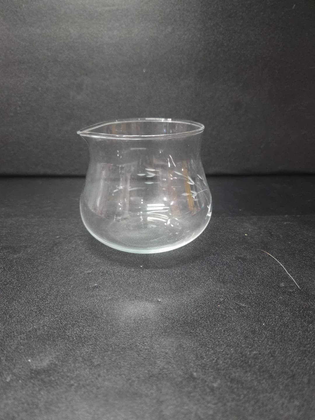 Princess House Heritage Creamer, Etched Floral Pitcher, Small Creamer, Floral - Thumbnail 3