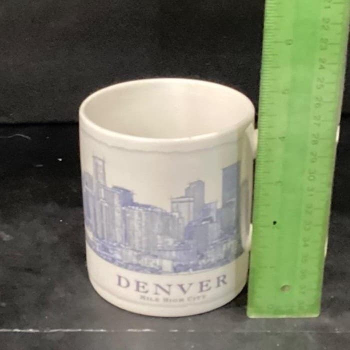 Starbucks Denver Coffee Cup, Vintage Architectural Series Mug, 18oz Drinkware - Thumbnail 6
