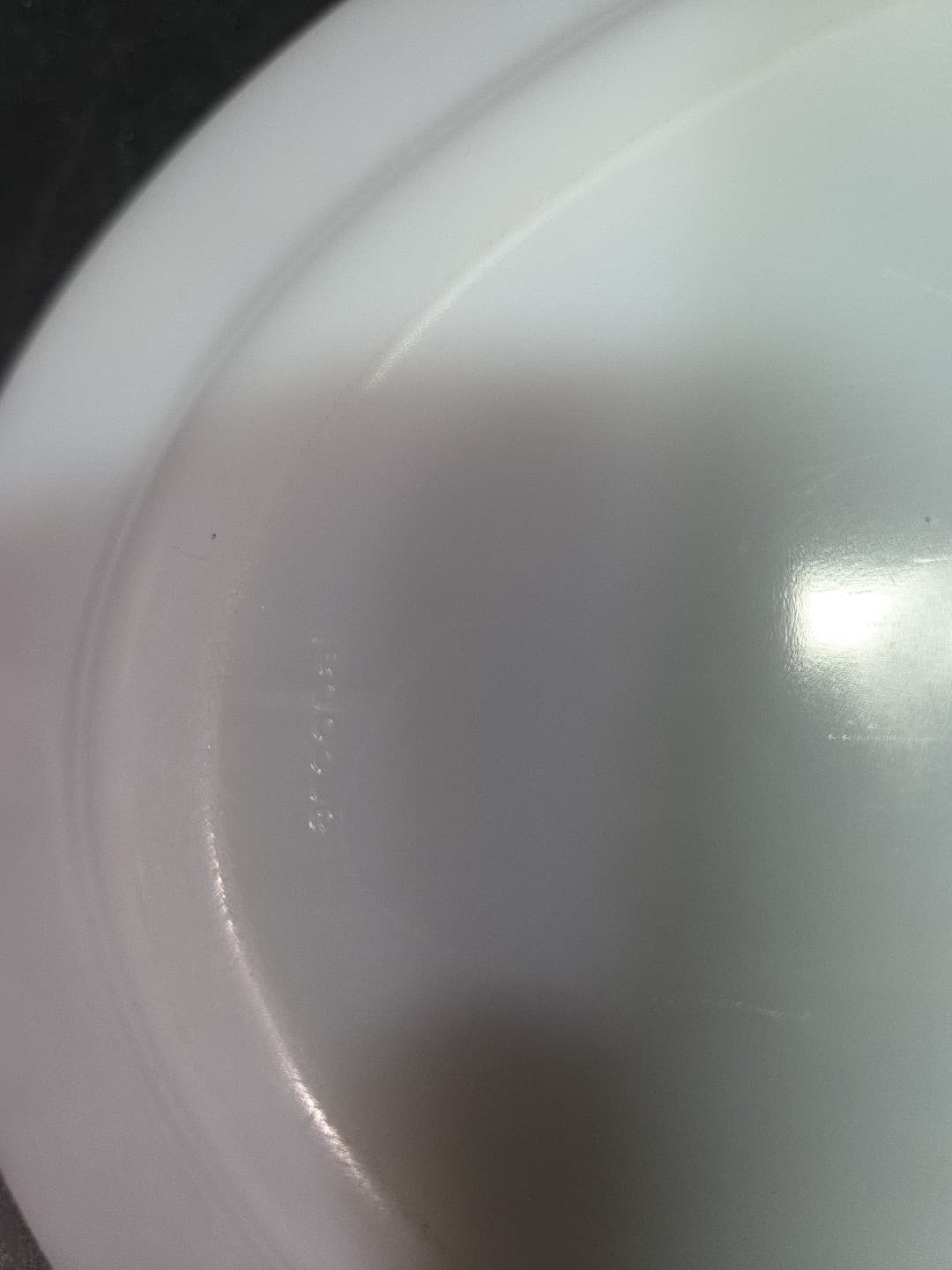 Arcopal Opal Ware Oval Platter, Birds & Flowers Design, Vintage Milk Glass - Thumbnail 11