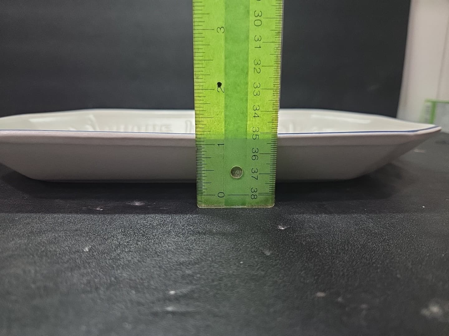 Pfaltzgraff Yorktowne Pottery Light Grey Bread Tray, Vintage Serving Ware, Quote - Thumbnail 6