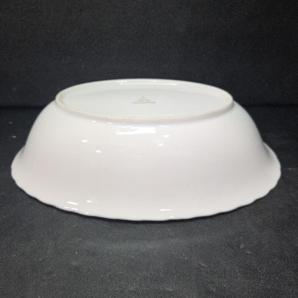 Creative Fine China Regency Rose Oval Serving Bowl, Vintage Porcelain Serveware - Thumbnail 10