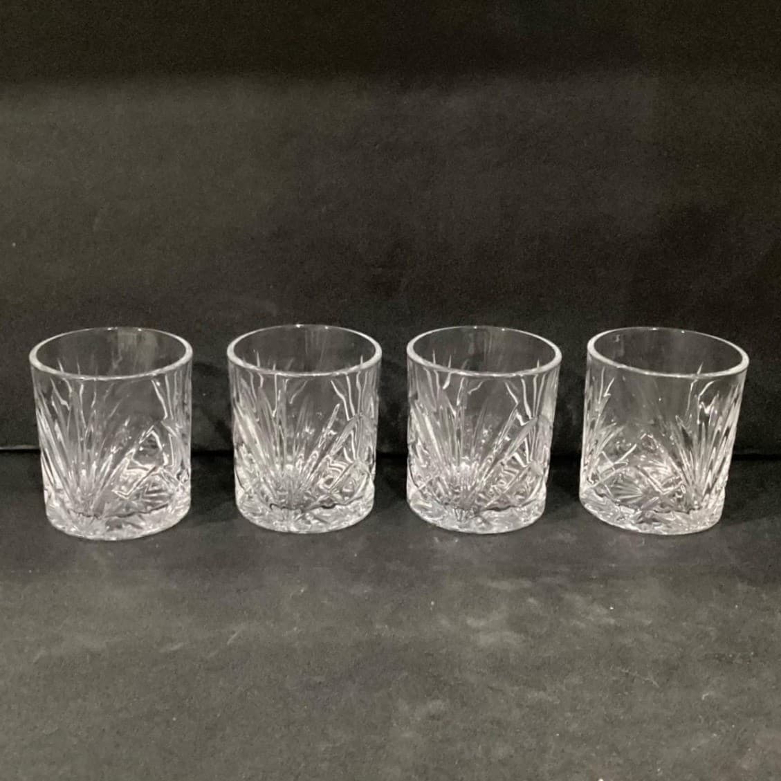 JASVIC Whiskey Glass Set of 4 Crystal Tumblers 300ml Lead-Free Drinkware – Clear - Thumbnail 2