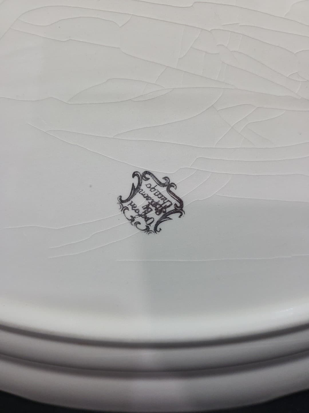 Stetson China Company Floral Pattern Oval Serving Platter, Vintage Serve Ware - Thumbnail 3