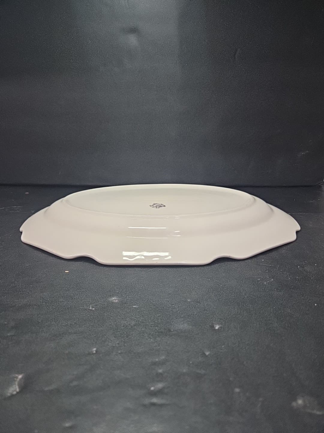 Stetson China Company Floral Pattern Oval Serving Platter, Vintage Serve Ware - Thumbnail 9