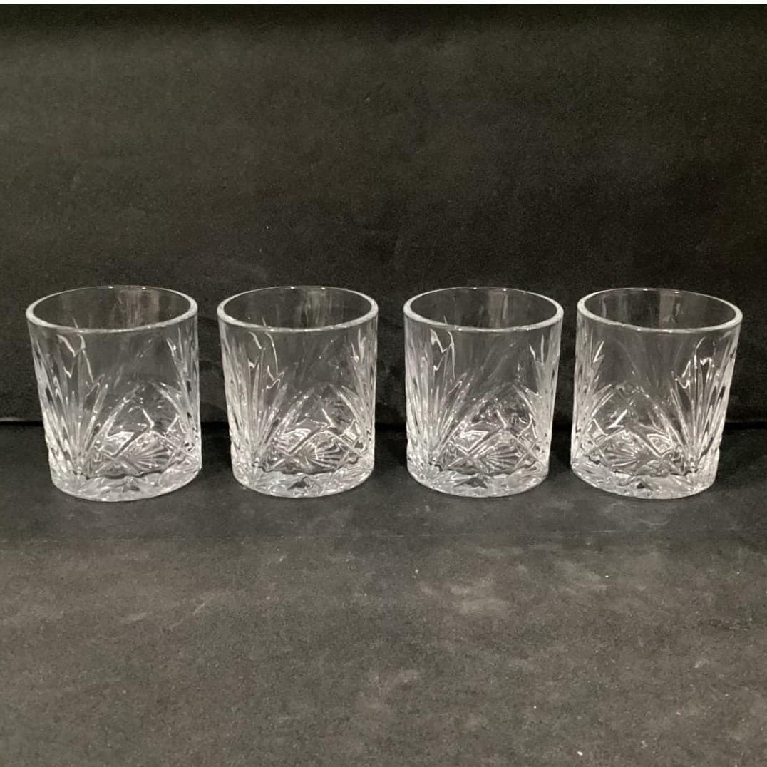 JASVIC Whiskey Glass Set of 4 Crystal Tumblers 300ml Lead-Free Drinkware – Clear - Thumbnail 8
