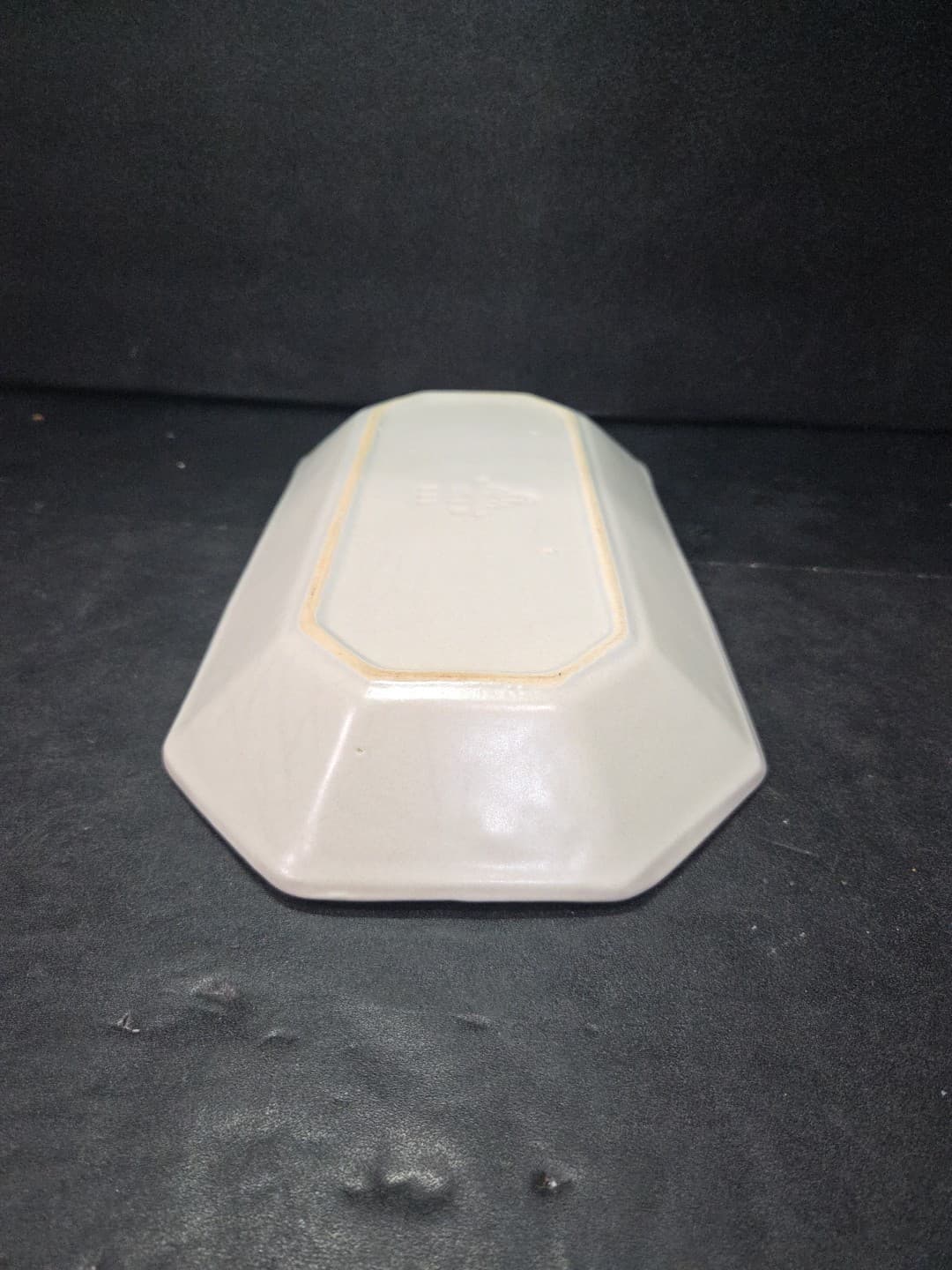 Pfaltzgraff Yorktowne Pottery Light Grey Bread Tray, Vintage Serving Ware, Quote - Thumbnail 9