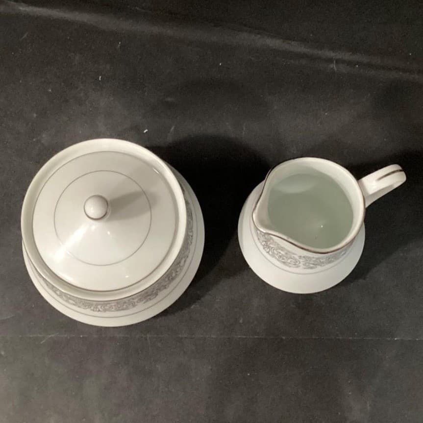 Brookwood Porcelain by Interpace Corporation M2001 Santiago Creamer & Sugar - Thumbnail 2