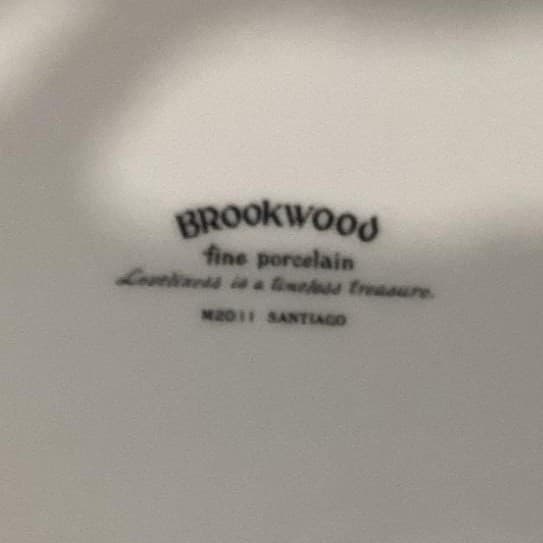 Brookwood Porcelain by Interpace Corporation M2001 Santiago Oval Platter - Thumbnail 5