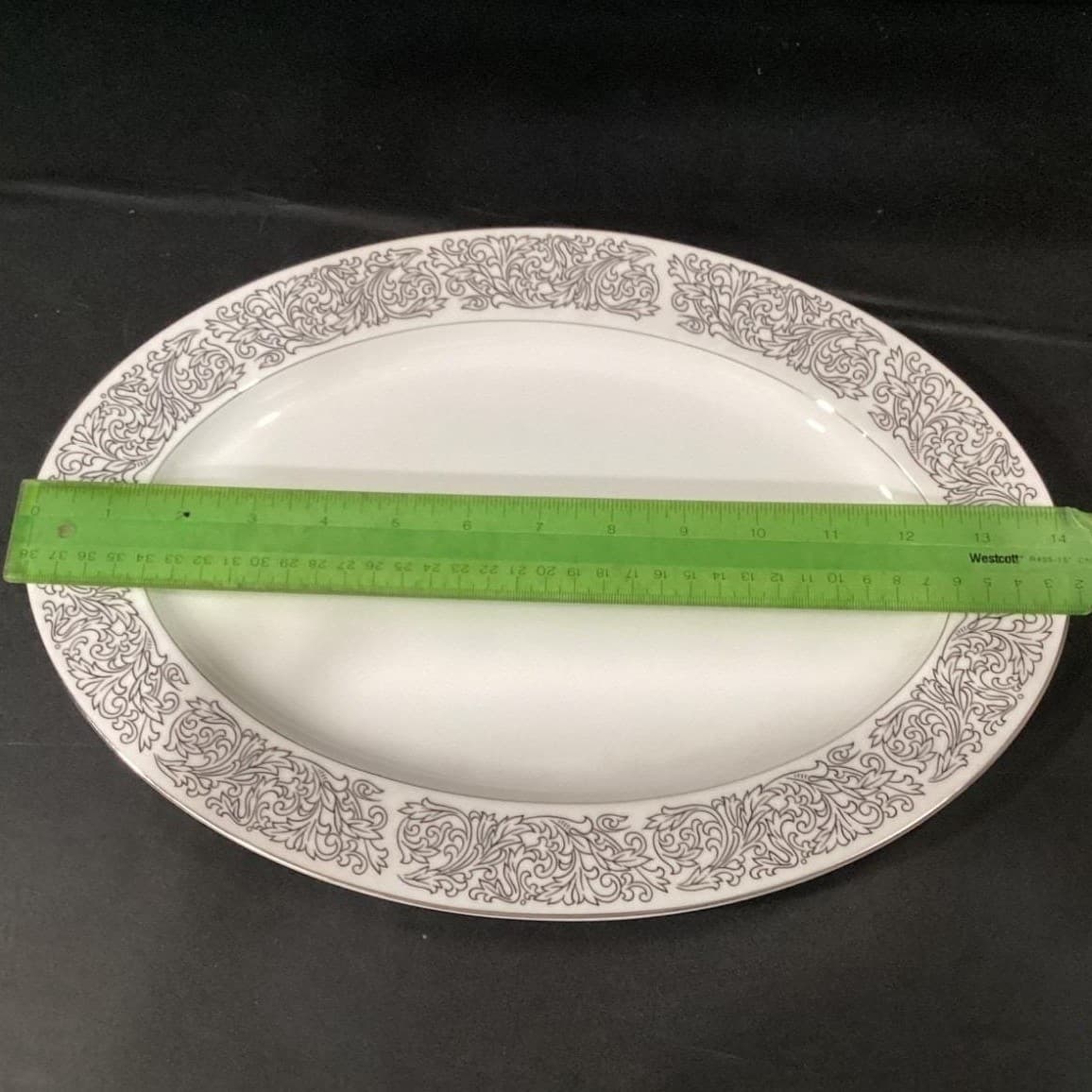 Brookwood Porcelain by Interpace Corporation M2001 Santiago Oval Platter - Thumbnail 6
