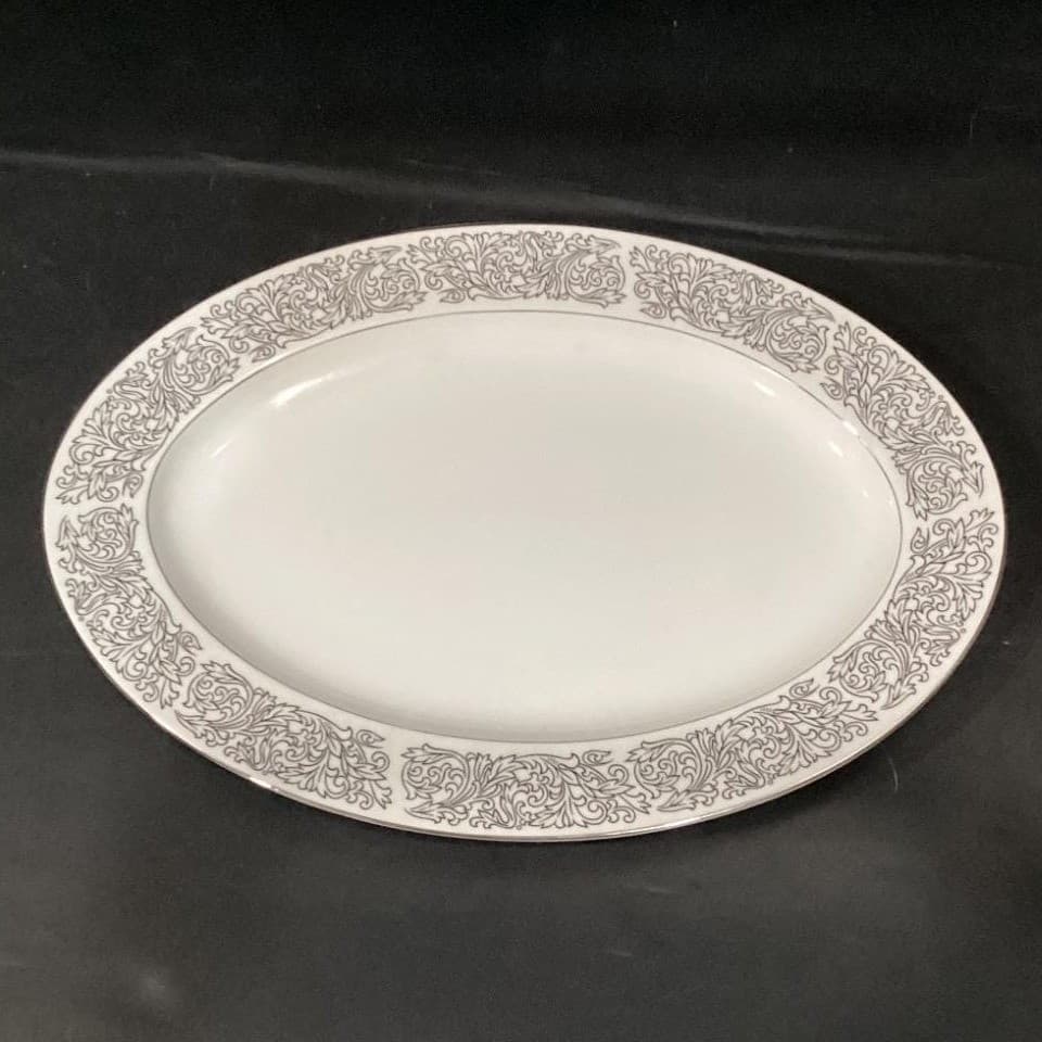 Brookwood Porcelain by Interpace Corporation M2001 Santiago Oval Platter - Thumbnail 3
