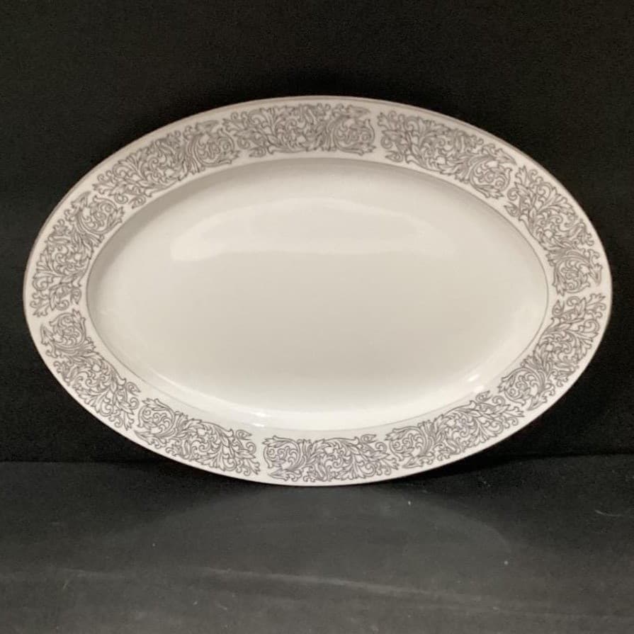 Brookwood Porcelain by Interpace Corporation M2001 Santiago Oval Platter - Thumbnail 2