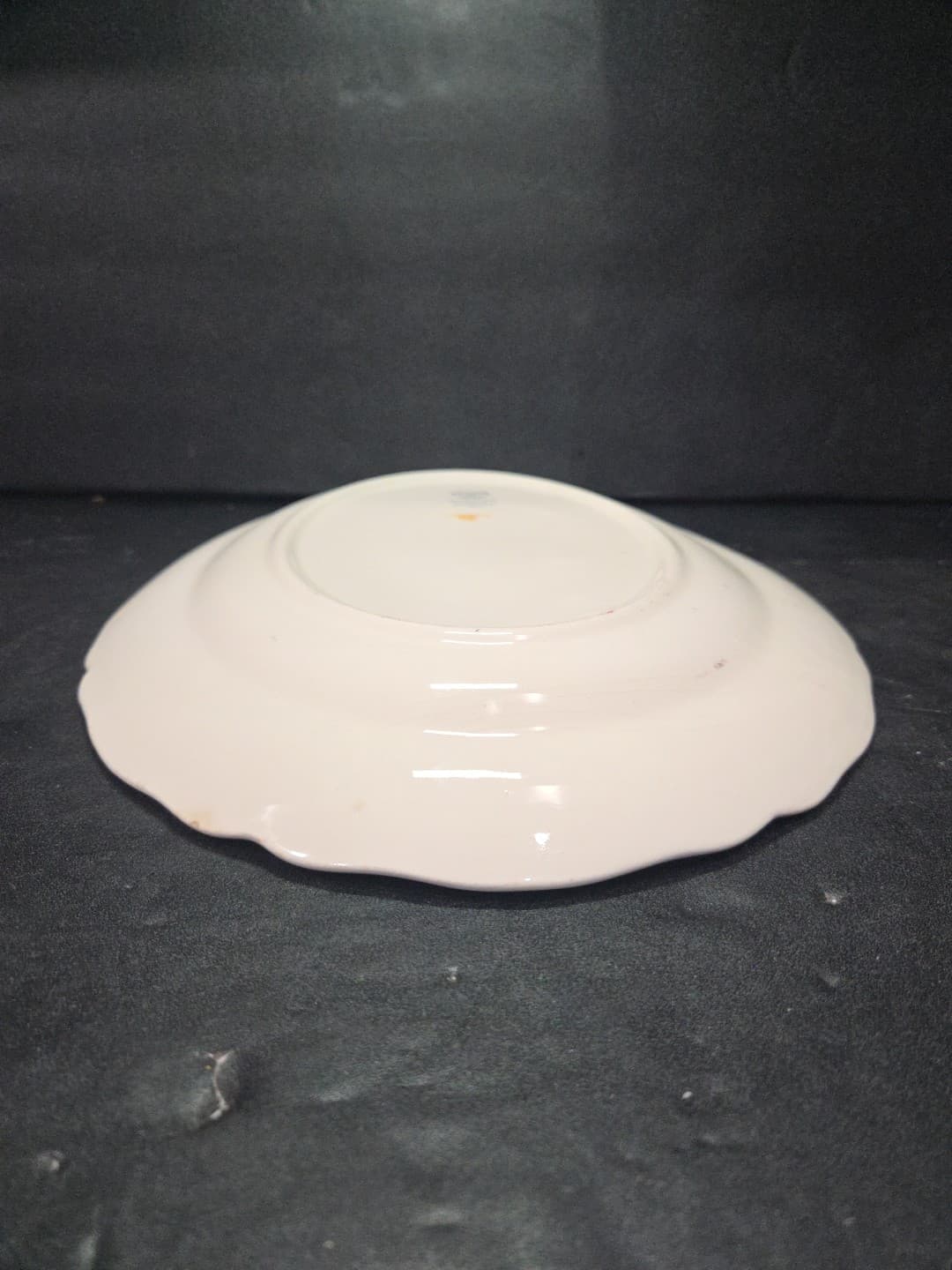 Edwin Knowles China Pink & Yellow Floral Rim Oval Serving Platter, Vintage Tray - Thumbnail 9
