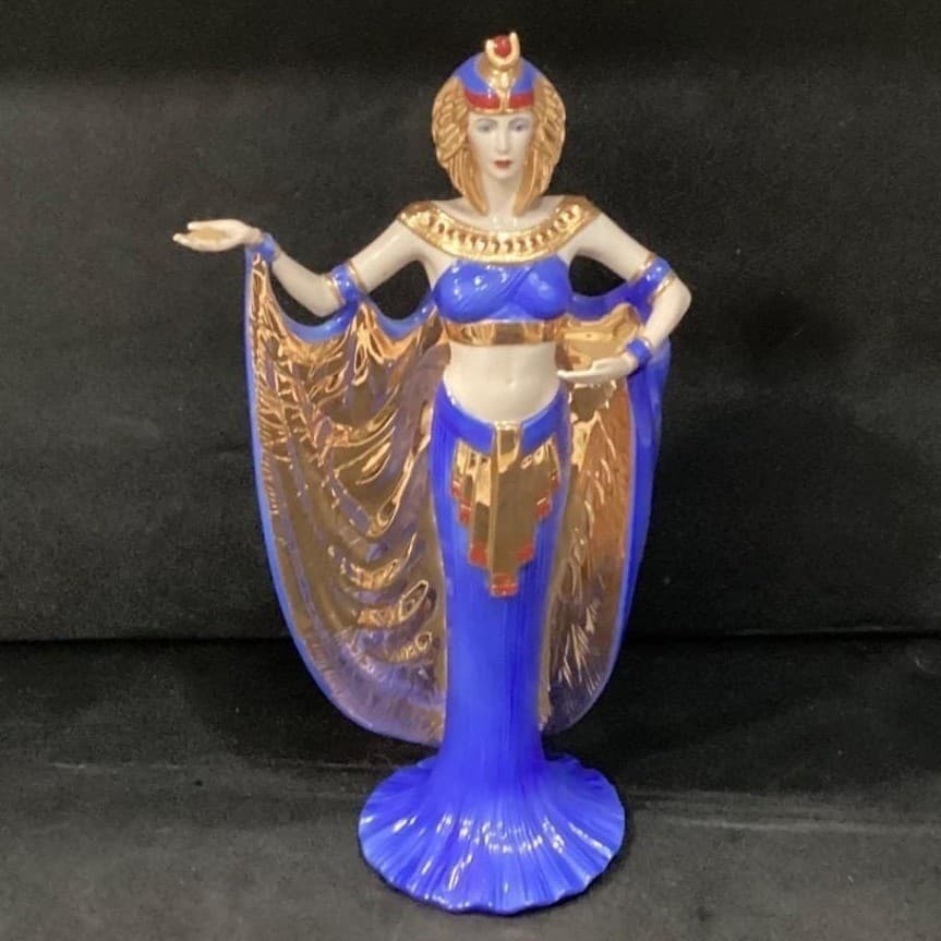 "Power" Goddess Franklin Mint Porcelain Statue 1990 (TM) * - Thumbnail 5