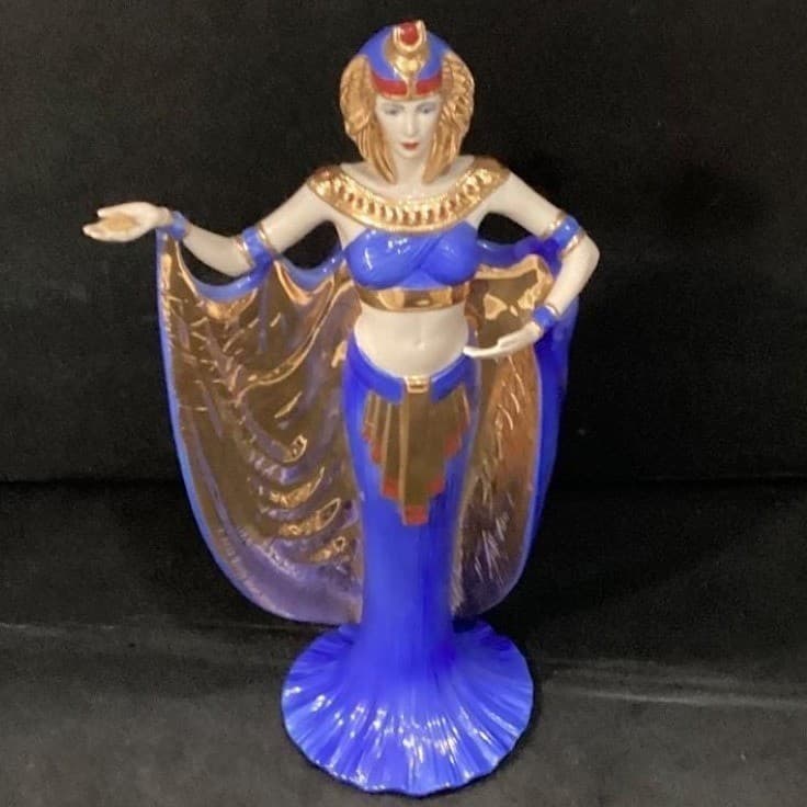 "Power" Goddess Franklin Mint Porcelain Statue 1990 (TM) * - Thumbnail 6
