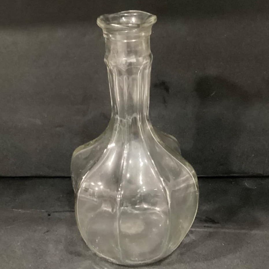 Vintage Jack Daniels Old No 7 Bourbon Whiskey Glass Decanter Bottle Gold 1.75L * - Thumbnail 12