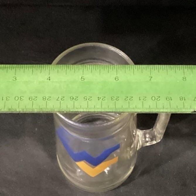 West Virginia University WVU Mountaineers Mug Vintage Beer Mug 7" Tall - Thumbnail 3